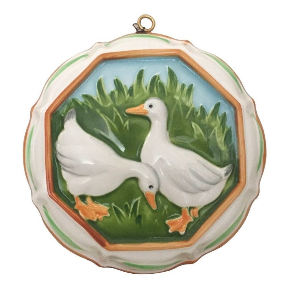 Vintage Gailstyn-Sutton Towle Ducks Ceramic Kitchen Mold Wall Hanging